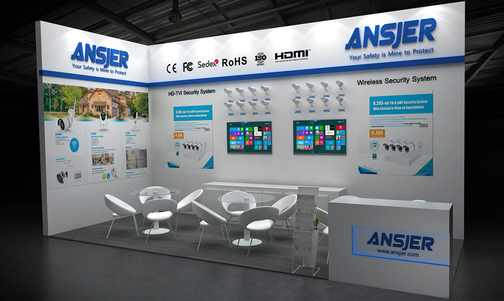 Ansjer-2019 Dubai Intersec | Video Surveillance System-1