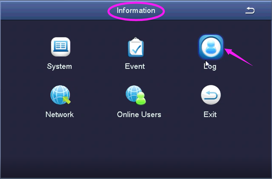 Ansjer-How To Search The Log On Dvr System-1