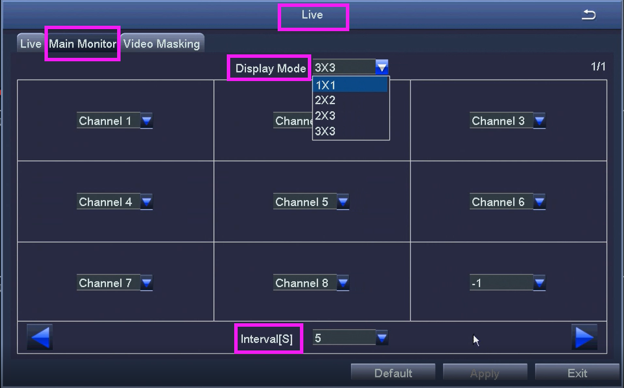 Ansjer-How To Set Up scan Function On Dvr-3