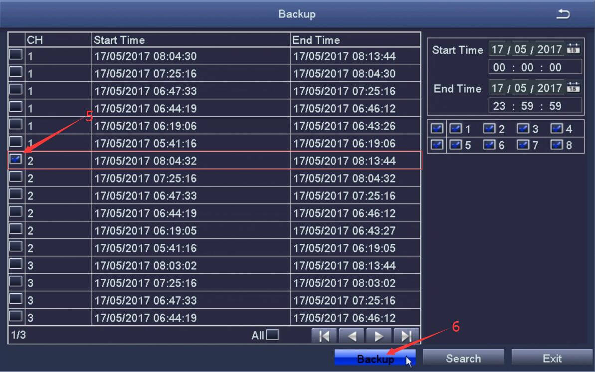Ansjer-How To Backup The Dvr Video, Ansjer Electronics Co, Ltd-2