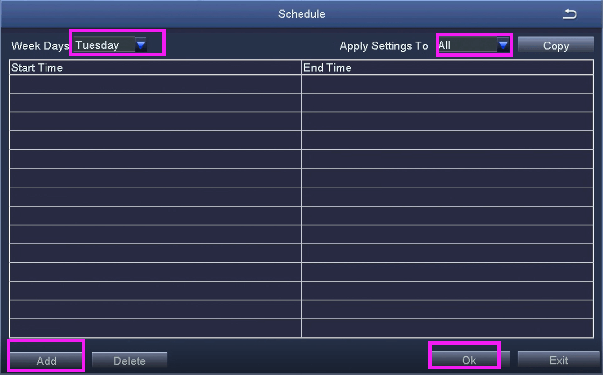 Ansjer cctv-How To Set Up Record And Playback On Ansjer Dvr-11