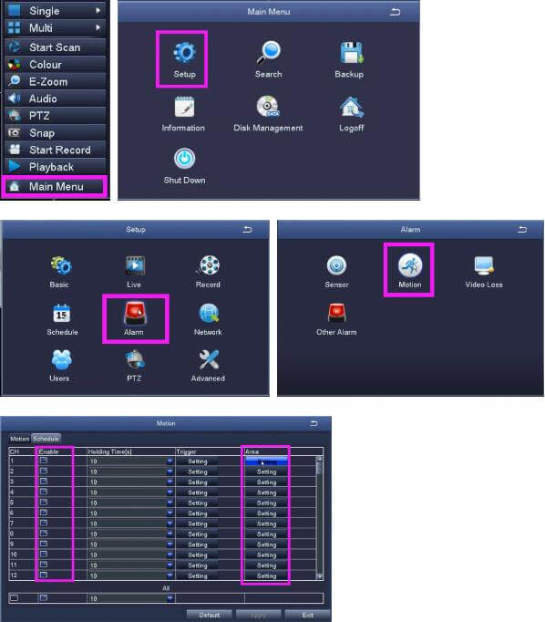 Ansjer cctv-How To Set Up Record And Playback On Ansjer Dvr-14