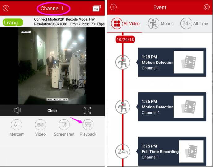 Ansjer cctv-How To Playback The Remote Record On Your Smart App, Ansjer Electronics Co-2