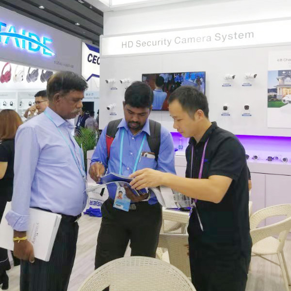 Ansjer-Canton Fair Exhibition | News | Wireless Cctv Camera-4