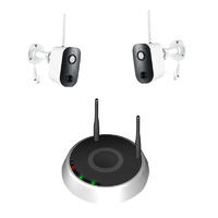 Ansjer 1080P HD H.264 100% Wireless Home Security Indoor System, Battery Camera with Two-Way Audio, PIR Motion Detection